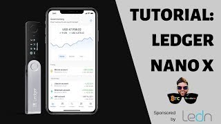 How To Use A Bitcoin Hardware Wallet Ledger Nano X [upl. by Retsim]