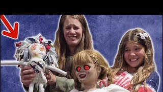 We Made An Annabelle Doll Annabelle Can Talk [upl. by Aedni]