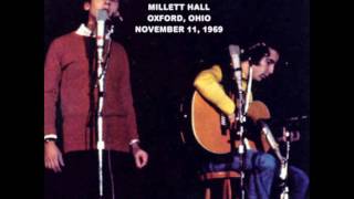 Simon amp Garfunkel  Bridge Over Troubled Water  Miami University 1969 Live audio [upl. by Pickford]