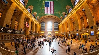 Walking Tour of Grand Central Terminal — New York City 【4K】🇺🇸 [upl. by Kevon733]