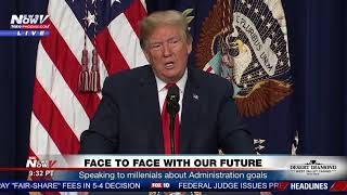 President Trumps Motivational Message To Students [upl. by Ynnal]