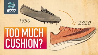 Are Cushioned Running Shoes Making You Injured [upl. by Nerol992]