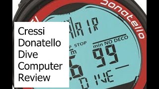 Cressi Donatello Dive Computer Reivew [upl. by Eltsyrc]