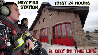 First 24 Hours in a New Fire Station  A Day in the Life [upl. by Calvo]