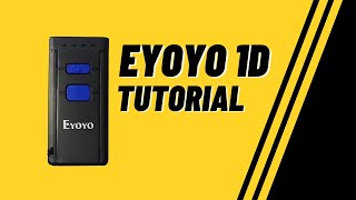 Eyoyo 1D Bluetooth Scanner Full Tutorial [upl. by Ranie863]