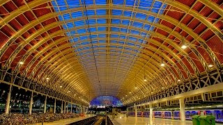 A Walk Around Londons Paddington Railway Station [upl. by Abekam823]