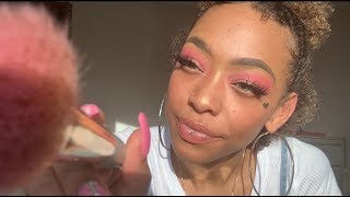 ASMR  MUA Does Your Makeup For Valentines Date Night ❤️  Roleplay [upl. by Yekram528]