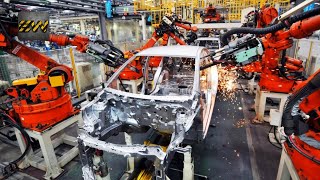 How Cars Are Made In Factories Mega Factories Video [upl. by Ennaylime222]