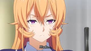 Erina Jealous Yukihara With Hisako  Shokugeki no Souma Season 3 [upl. by Ahsym]