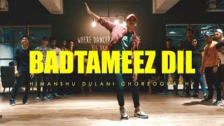 Badtameez Dil  Yeh Jawaani Hai Deewani  Himanshu Dulani Dance Choreography [upl. by Munshi]