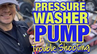 Pressure Washer Pump Repair  Low Pressure and Cavitation [upl. by Ahcim]