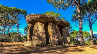 Dolmen Vallgorguina The dolmen of the Gentile stone Barcelona [upl. by Pirnot941]