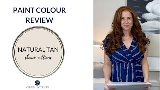 Paint Colour Review Natural Tan Sherwin Williams SW 7567 [upl. by Zeph621]