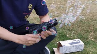 How to Use Gatling Bubble Machine 2021 [upl. by Michele]