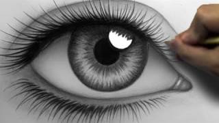 How to Draw a Realistic Eye Time Lapse [upl. by Eula]