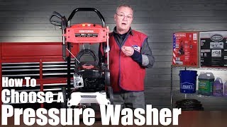 How To Choose The Right Pressure Washer  Buying Guide [upl. by Melak]