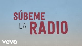 Enrique Iglesias  SUBEME LA RADIO Animated Lyric Video ft Descemer Bueno Zion amp Lennox [upl. by Sirtaeb758]