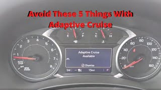 How Adaptive Cruise Control Works How To Use and Things To Avoid [upl. by Cora308]