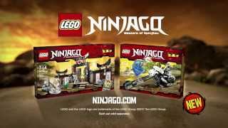 LEGO Ninjago TVC Spinjitzu dojo vs Skull motorbike [upl. by Latimer]