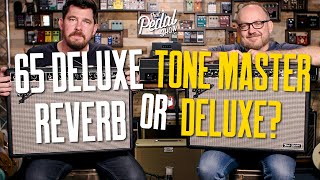 Fender ’65 Deluxe Reverb Or Tone Master – That Pedal Show [upl. by Ynaffik]