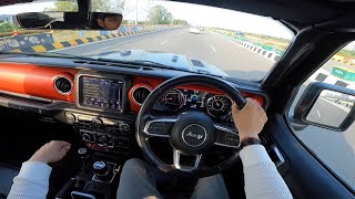 2022 Jeep Wrangler Drive Review l Aayush ssm [upl. by Alled]