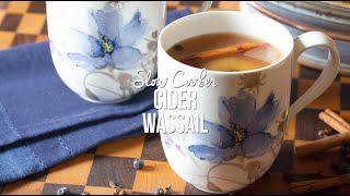 Hot Apple Cider Wassail Recipe ⁠ [upl. by Ahsenod353]