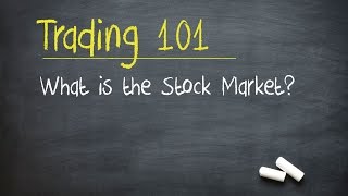 Trading 101 What is the Stock Market [upl. by Rairb72]