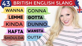 British English Slang Advanced Pronunciation Practice  Reductions amp Contractions [upl. by Imaon]