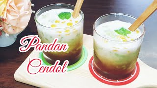 Pandan Cendol Recipe  Cendol PandanEs CendolDawet [upl. by Earaj671]