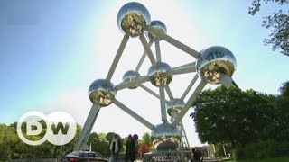 The Atomium  Brussels most popular landmark  DW English [upl. by Yetnruoc962]