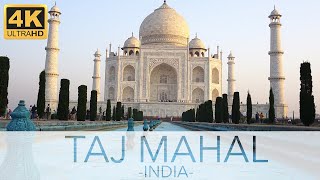 Taj Mahal India 4k Tour and Inside View HD Video [upl. by Chelsea]