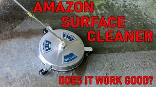 AMAZON PRESSURE WASHER SURFACE CLEANER  MUTURQ  REVIEW amp TESTING [upl. by Babbette]