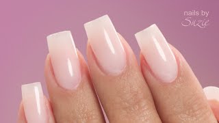 How To Apply Nail Tips On Yourself Using Gel [upl. by Ynnavoj]