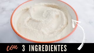 QUESO CREMA PHILADELPHIA VEGANO con 3 INGREDIENTES [upl. by Grane]