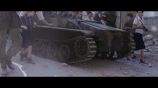 Warsaw 44  German B4 Demolition Tank Explosion [upl. by Scheld]