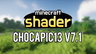 Shader Minecraft Shader  Chocapic13 v71  Free Download T3T [upl. by Bebe]