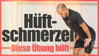 Hüftschmerzen  DIESE ÜBUNG hilft in Sekunden [upl. by Kieger]