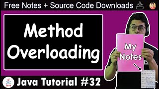 Java Tutorial Method Overloading in Java [upl. by Leventhal]