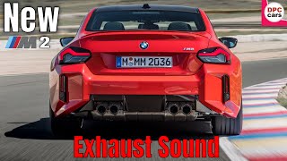 New 2023 BMW M2 Exhaust Sound [upl. by Idette761]