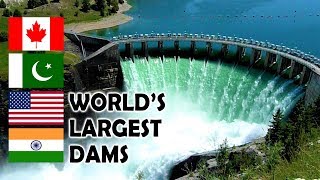 10 Most Beautiful Largest Dams in the World [upl. by Erlinna882]