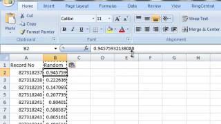 How to Create a Random Sample in Excel in 3 minutes [upl. by Haroppiz]