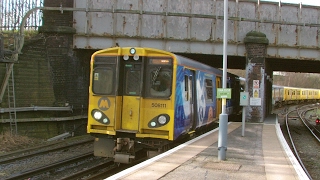 Half an Hour at 216  Birkenhead North Station 1022017  Class 507 508 terminus [upl. by Anelegna997]