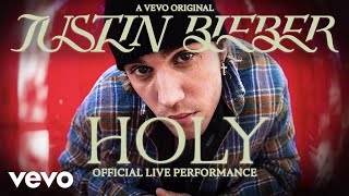 Justin Bieber  Holy Official Live Performance  Vevo [upl. by Debee]