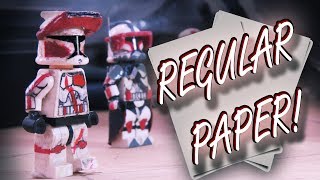 Decal LEGO Figures with PAPER [upl. by Ireg]