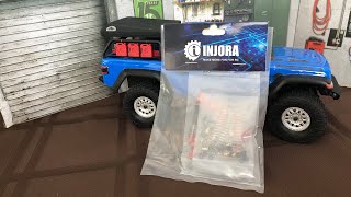 SCX24 Gladiator Injora shock installation [upl. by Samala]