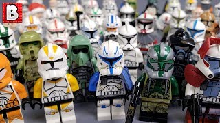 Every Lego Clone Trooper Ever Made 2019 Update [upl. by Greenburg]