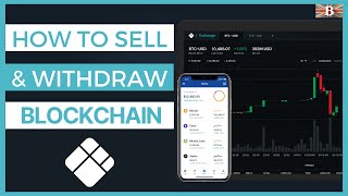 Blockchaincom Tutorial How to Sell Bitcoin amp Withdraw from Blockchain [upl. by Bjorn]