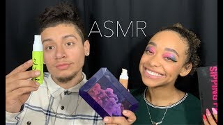 ASMR  MY BOYFRIEND DOES MY MAKEUP [upl. by Lizzy]