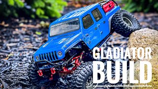 FLEX BEAST Full build overview of the Axial SCX24 Jeep gladiator [upl. by Rodrich]