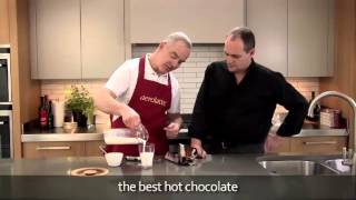 How to make a hot chocolate using an aerolatte milk frother [upl. by Koblas619]